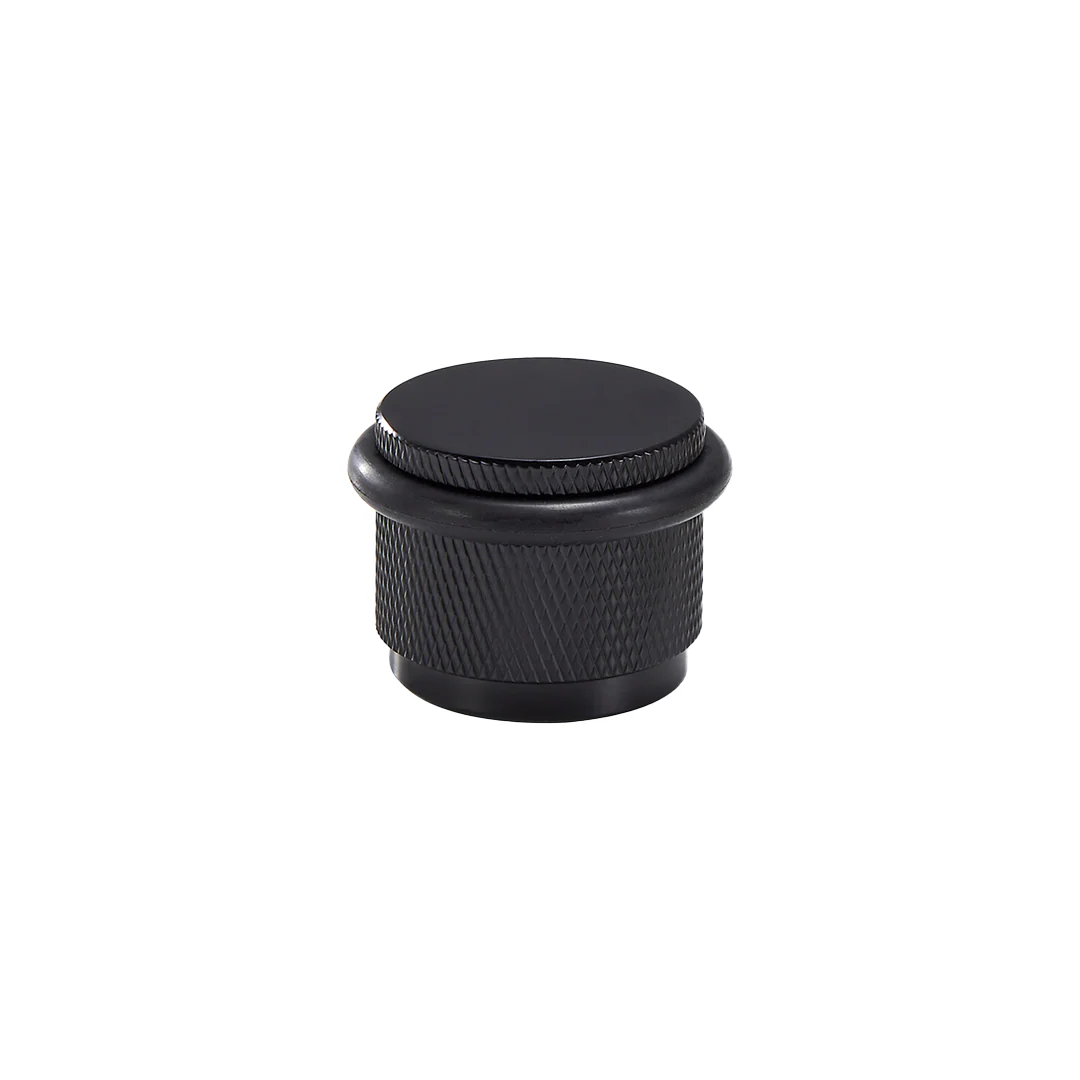 Knurled Brass Door Stop